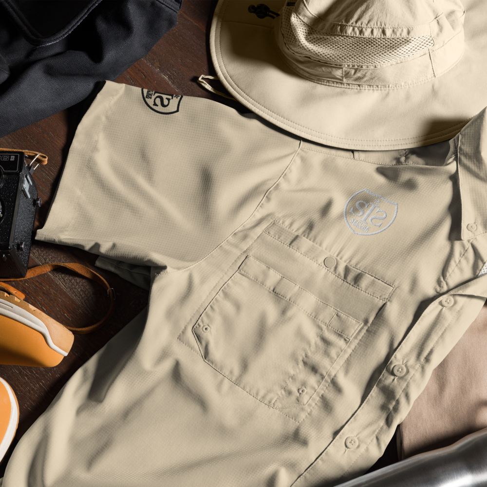 Short sleeve button shirt