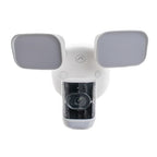 Alarm.com ADC-V729AC 4MP Floodlight Camera for Outdoors, 3000-Lumen, Onboard Recording, 2-Way Audio, White