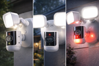 Alarm.com ADC-V729AC 4MP Floodlight Camera for Outdoors, 3000-Lumen, Onboard Recording, 2-Way Audio, White