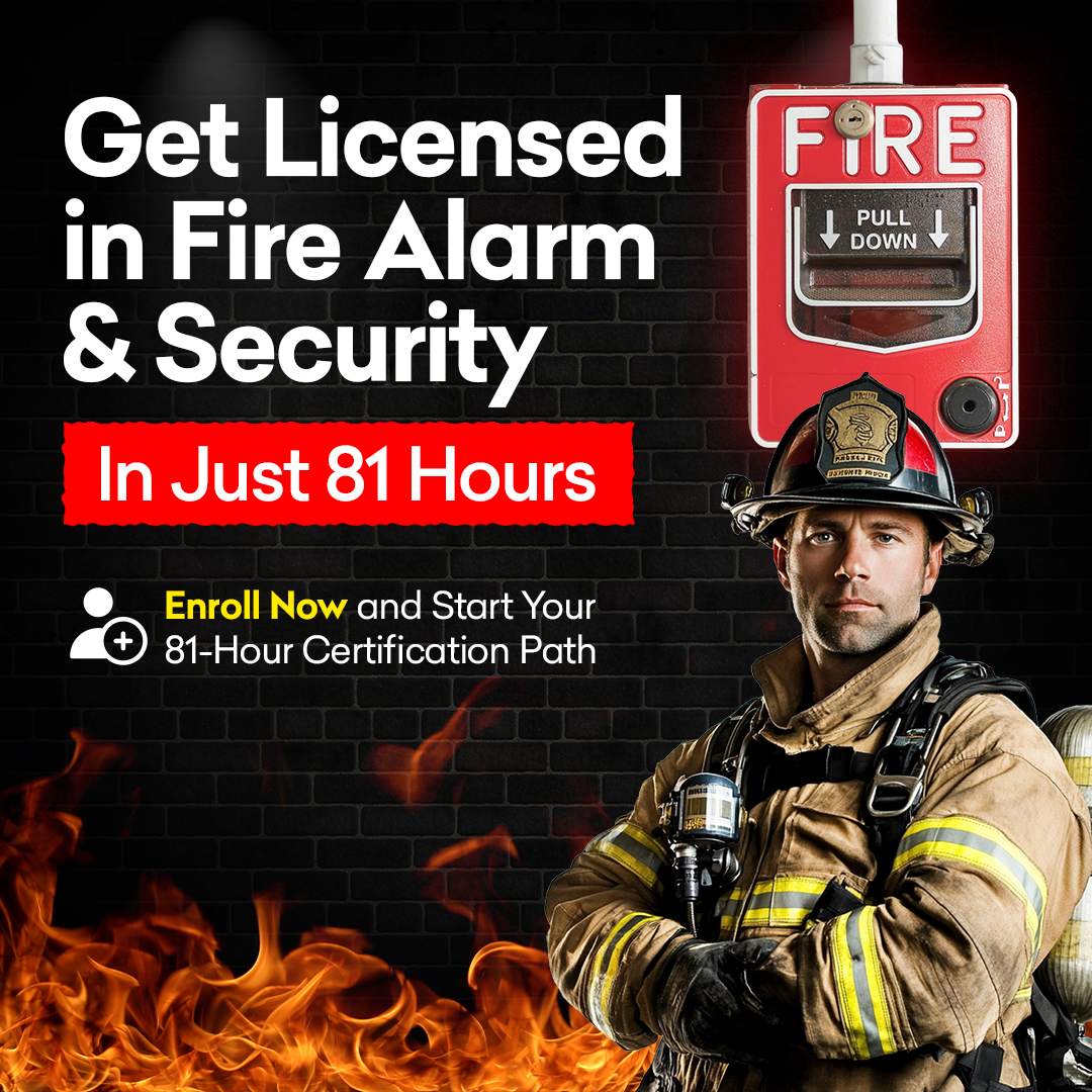 NYS 81-Hour Fire Alarm & Security Installers License Course