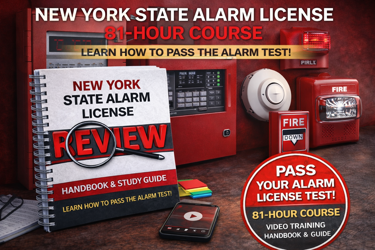 NYS Fire Alarm Exam Review Questions & Answers