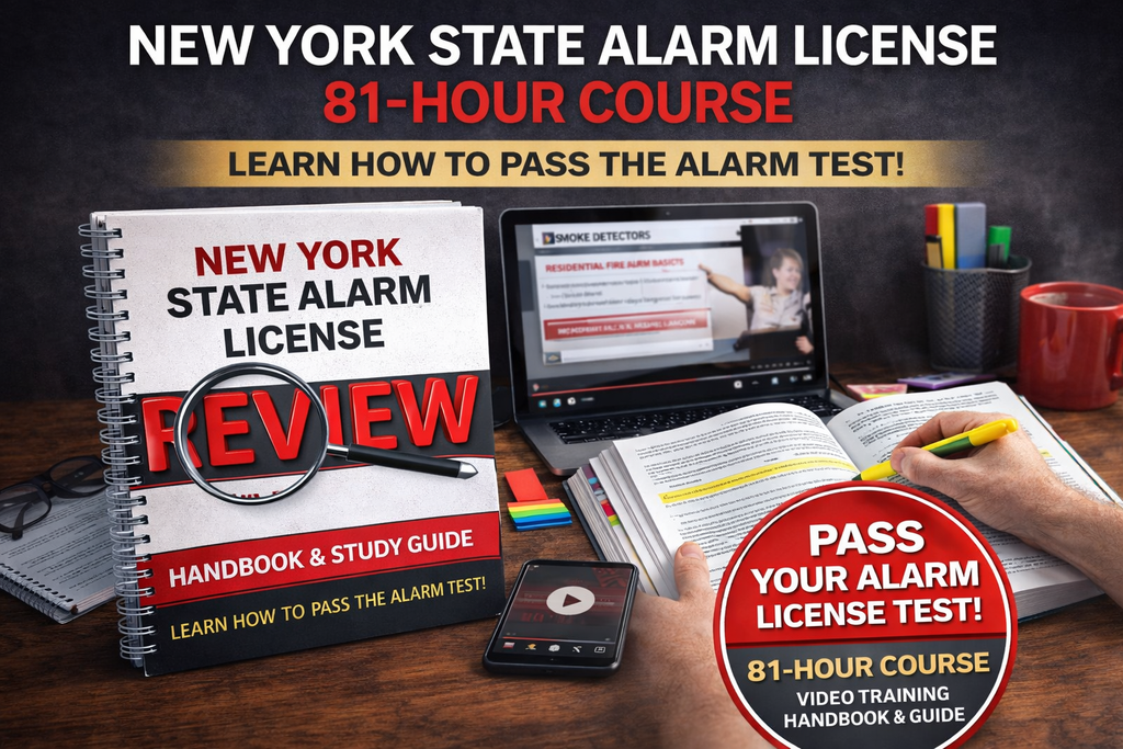 NYS Fire Alarm Exam Review Questions & Answers