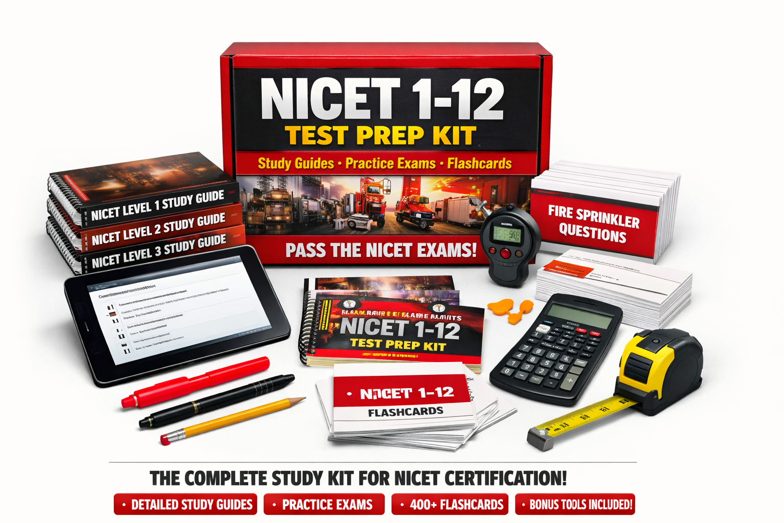 Spark Series | NICET Level 1 Quiz Pack (1–12)